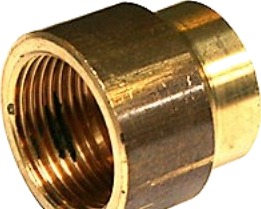 Formmuffe Messing 1" X 3/4"
