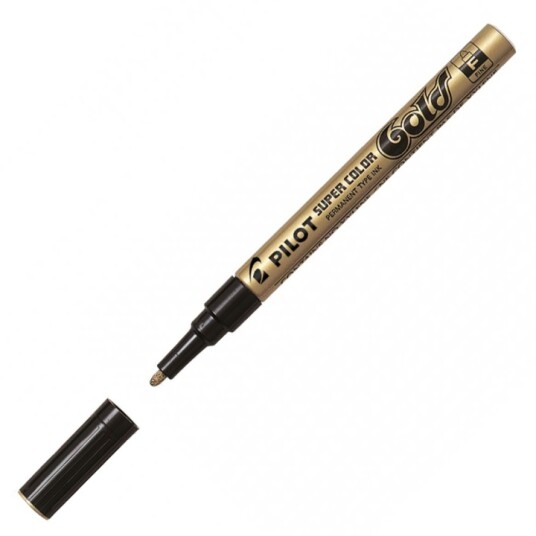 Pilot Super Color Marker Fine Gold Pilot Super Color Marker Fine Gold