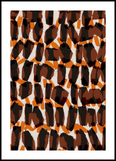 Autumn Brush Strokes Plakat / 70x100