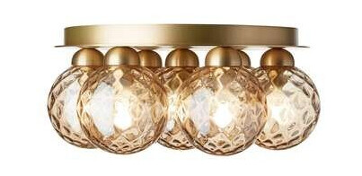 Nuura - Apiales 7 Taklampe Brushed Brass/Optic Gold