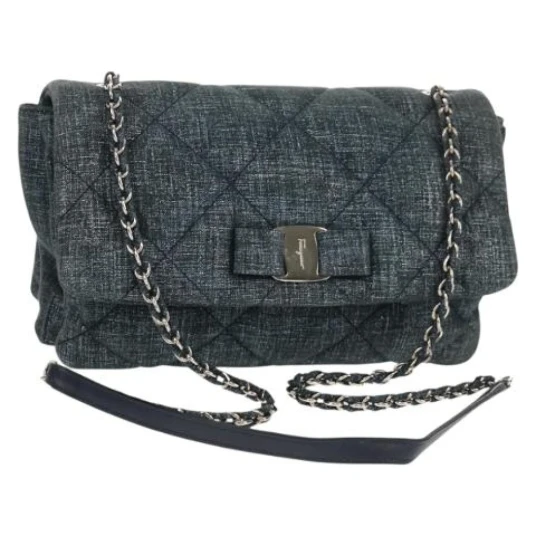 Salvatore Ferragamo Dame Blå