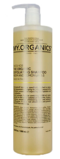 My.Organics The Organic Exfoliating Shampoo Neem And Lemon 1000 ml