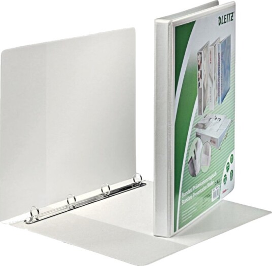 Leitz Standard Ringperm For Presentasjoner Bokryggbredde: 30 Mm For A4 Maxi Kapasitet: 100 Ark Hvit Leitz Standard Ringperm For Presentasjoner Bokryggbredde: 30 Mm For A4 Maxi Kapasitet: 100 Ark Hvit