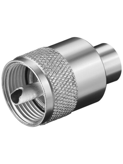 Pro UHF plug for max. 5.3 mm cable