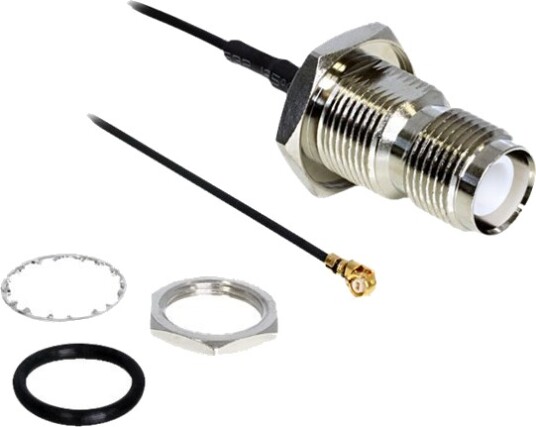Delock Antenneadapter Rp Tnc Hunn Til I Pex Hann 20 M Rg 174 Svart
