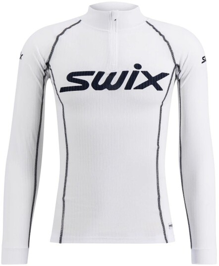 Swix Racex Bodywear Halfzip Herre Bright White XL Swix Racex Bodywear Halfzip Herre Bright White XL