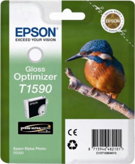 Epson T1590 GO blekkpatron - C13T15904010 Original - Gloss Optimizer 17 ml Epson T1590 GO blekkpatron - C13T15904010 Original - Gloss Optimizer 17 ml