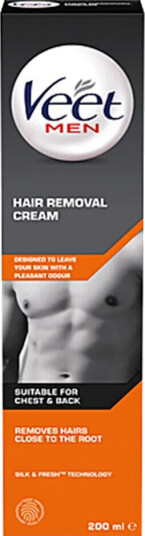 Veet Men Cream 200 ml Voks & Gel Veet Men Cream 200 ml Voks & Gel