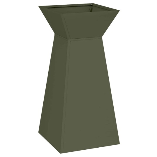 Planter Stativ Set Olivengrønn Metall 35 x 35 x 73 cm Planter Stativ Set Olivengrønn Metall 35 x 35 x 73 cm