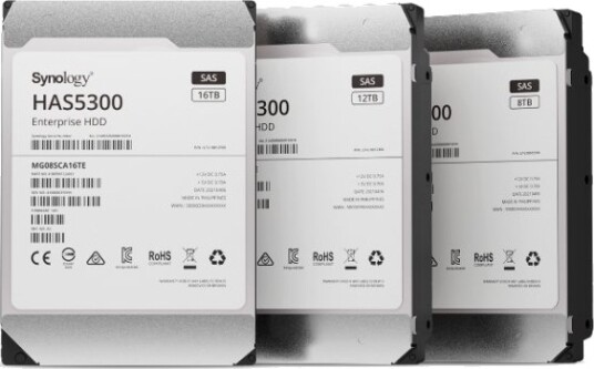 Synology HAS5300 Harddisk 16TB SAS 12Gb/s 7200rpm HAS5300-16T