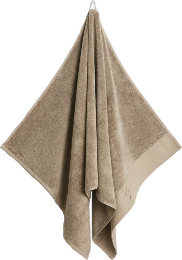 Gant Home Embroidery Håndkle 70x140 cm Taupe Beige Gant Home Embroidery Håndkle 70x140 cm Taupe Beige