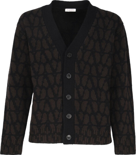 Valentino Garavani Herre Strikkevarer Brun S, Valentino Garavani Herre Strikkevarer Brun S,