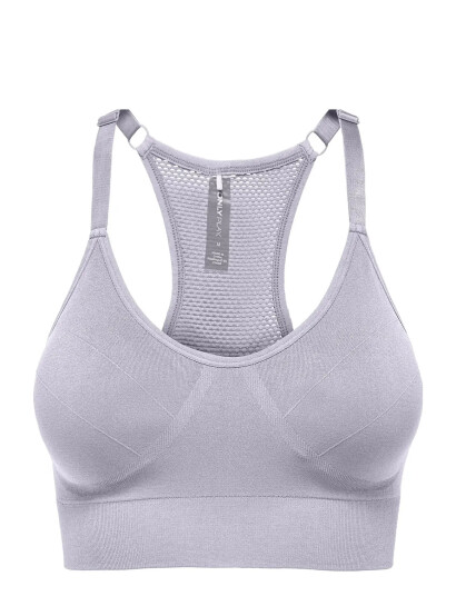 Only Play Onpsis-3 Seam Bra - Purple - S Only Play Onpsis-3 Seam Bra - Purple - S