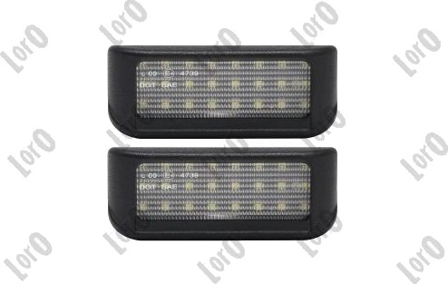 Nummerskiltlys ABAKUS L38-210-0006LED