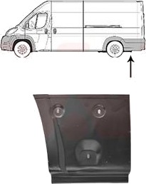 VAN WEZEL 0982133 Sidevegg
