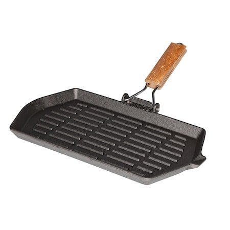Grillpanne støpejern 21 x 35 cm Grillpanne støpejern 21 x 35 cm