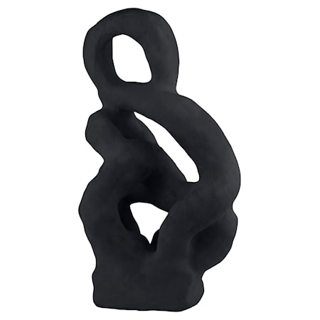 Art Piece Skulptur 19 x 14 x 32 cm Svart Art Piece Skulptur 19 x 14 x 32 cm Svart