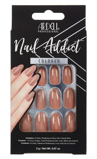 Ardell Nail Addict Colored Latte