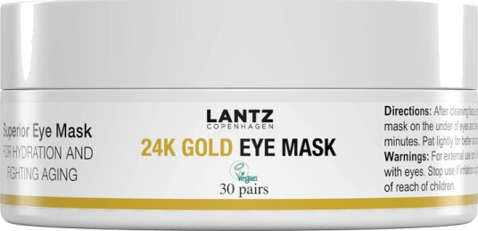 Lantz Cph 24k Gold Eye mask 30 pieces