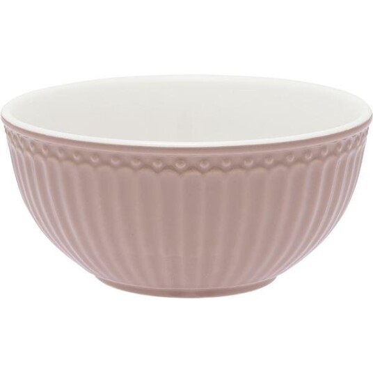 GreenGate  Alice frokostblanding skål 7x14 cm 45 cl hazelnut