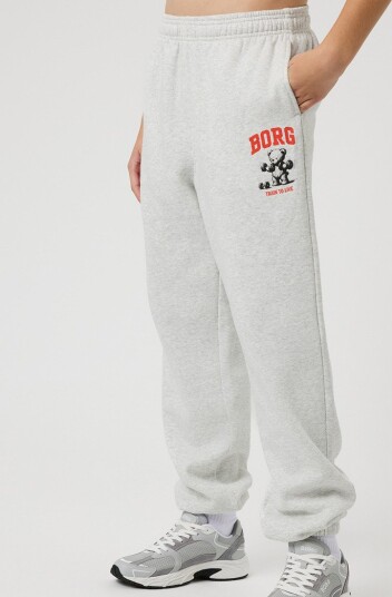 Björn Borg Borg Oversized Sweatpants   ULTRA LIGHT GREY MELANGE   146 152