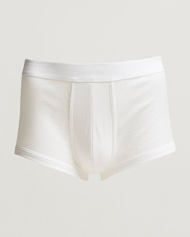 Zimmerli of Switzerland Mercerized Cotton Boxer Briefs White Zimmerli of Switzerland Mercerized Cotton Boxer Briefs White