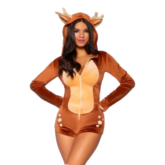 Leg Avenue Europe Rein Body Deluxe Karnevalskostyme Small Leg Avenue Europe Rein Body Deluxe Karnevalskostyme Small