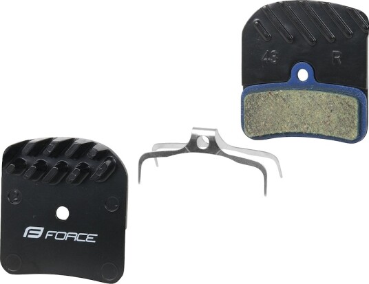 FORCE bremseklosser disc for Shimano H03A polymer - med kjøleribbe
