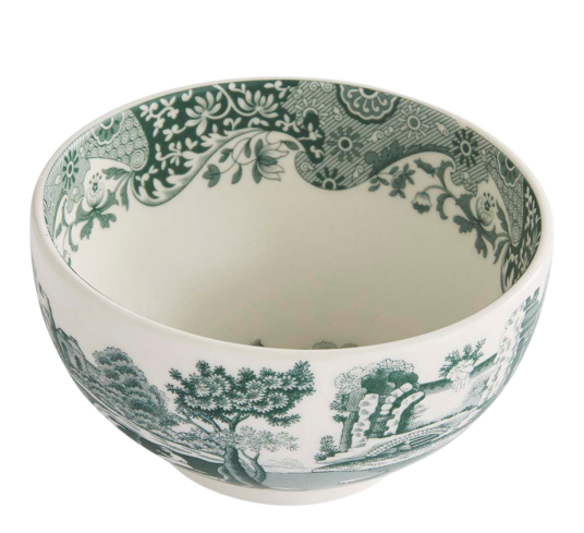 Spode Heritage Green Italian Skål 11 cm Grønn
