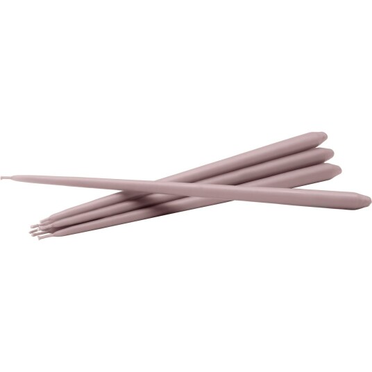 Stoff Nagel Stearinlys by Ester&Erik 6 pk Soft Rose
