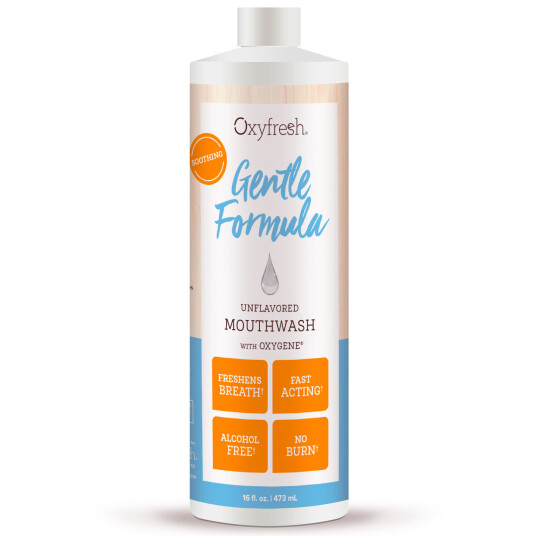 Oxyfresh munnvann uten smak mild formel Oxyfresh munnvann uten smak mild formel