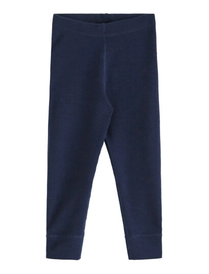 Lindex Leggings Wool Baby Solid Navy 68 Lindex Leggings Wool Baby Solid Navy 68