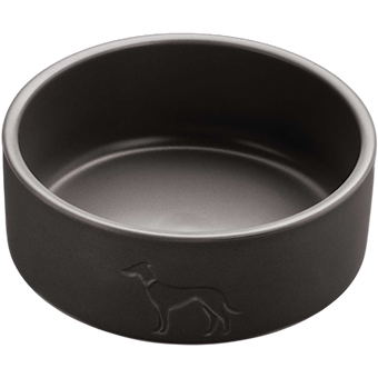Hunde- Og Kattefôrskål Osby Ceramic Grey 2500Ml/Ø21.5Cm