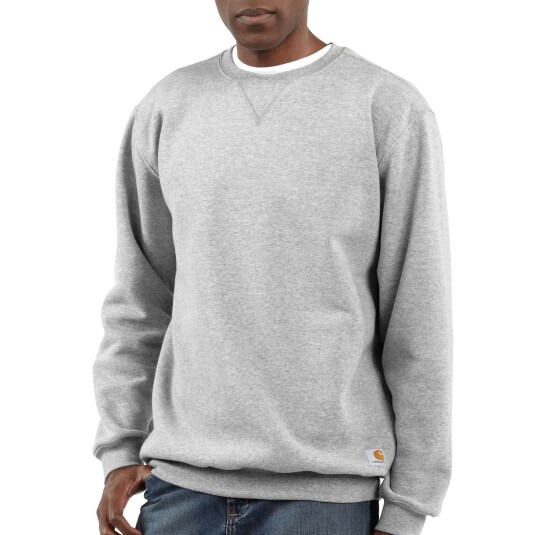 Carhartt Midweight Crewneck Sweatshirt Mens Heather Grey XXL