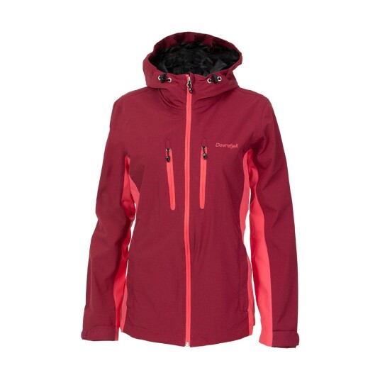 Dovrefjell Dalen jakke (W) dame, cherry - Str. XS