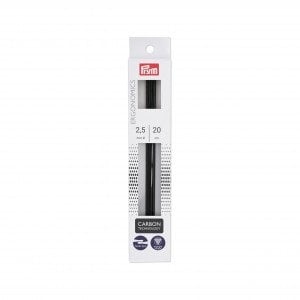 Prym Ergonomics Strømpepinne Carbon 20cm 2,50mm