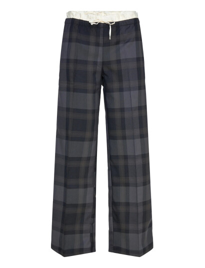 Monki Pull On Suiting Trousers - Grey - M Monki Pull On Suiting Trousers - Grey - M