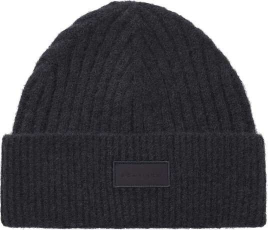 Röhnisch Lue Logo Rib Beanie Svart Röhnisch Lue Logo Rib Beanie Svart