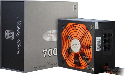 Inter Tech Coba Nitrox Nobility 700Watt Atx Strømforsyning