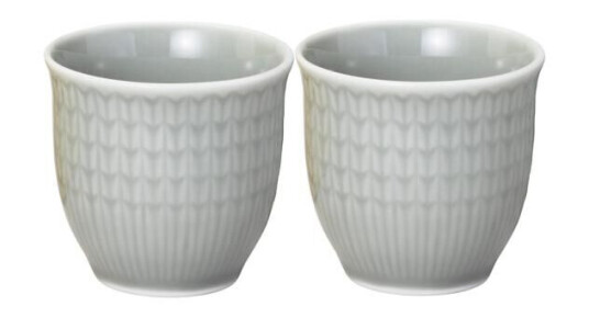 Rörstrand Swedish Grace eggeglass 4 cl 2 stk tåke
