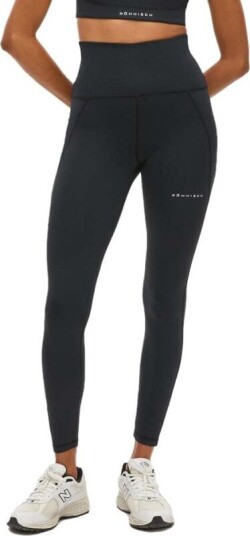 Röhnisch Women's Flattering Curved High Waist Tights XL, Black Röhnisch Women's Flattering Curved High Waist Tights XL, Black