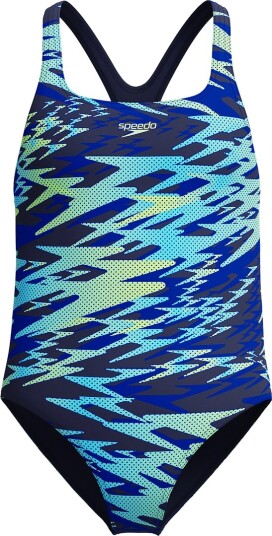 Speedo Badedrakt Hyperboom medaljevinner Peacoat Speedo 10 år 140 Badetøy Blå