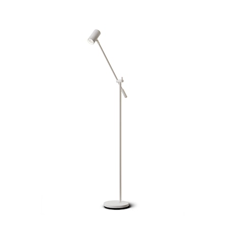Belid Tyson Gulvlampe Vippearm Hvit struktur 1696679-01-0 1696679-03-0