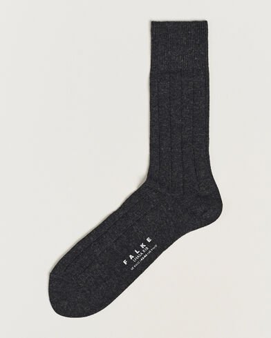 Falke Lhasa Cashmere Socks Antracite Grey