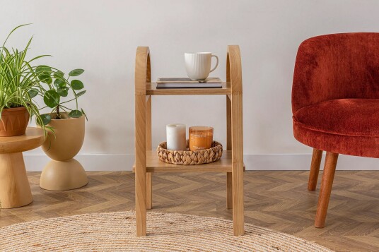 Makwana Skjenk 30 cm Naturell