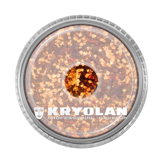 Buttericks Leco AB Kryolan Kroppsglitter Gull - Orange