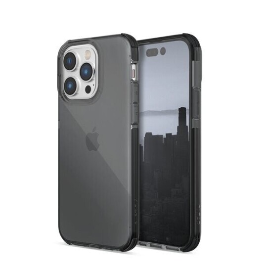 Raptic X-Doria Clear Case Iphone 14 Pro Max Pansret Deksel Svart