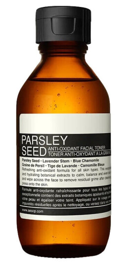 Aesop Parsley Seed AntiOxidant Facial Toner 100ml Ansiktsvann Gjennomsiktig  unisex
