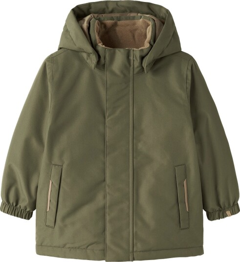 Lil"Atelier Nmmlasnow10 Jkt Solid Fo Lil WINTER MOSS 92