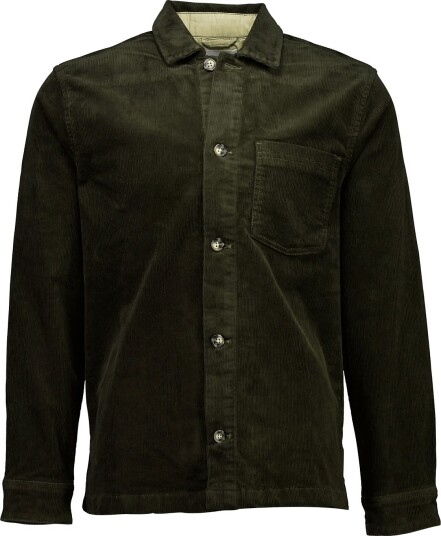 Lindbergh Superflex Corduroy Overshirt ARMY XL